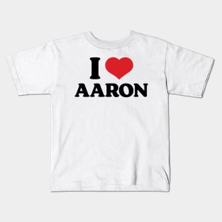 I Heart Aaron Bushnell v2 Kids T-Shirt
